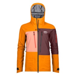 Ortovox 3L Deep Shell Jacket Women's in Autumn Leaves